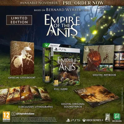 Empire Of The Ants Limited Edition Ps5 Playstation 5 Rts Eu Con Italiano
