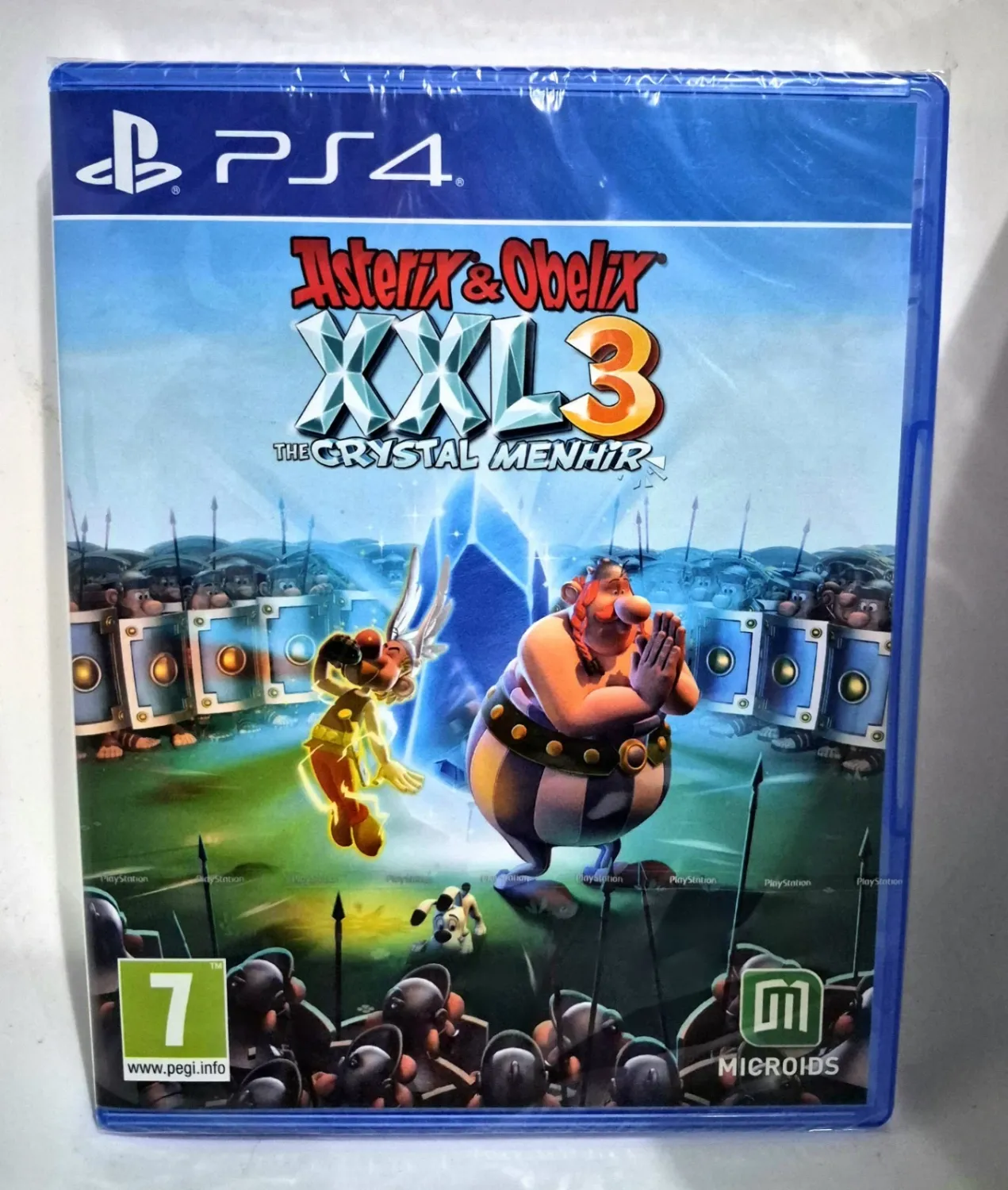 Asterix &amp; Obelix XXL 3: The Crystal Menhir PS4 Avventura Beat'Em Up EU Con Italiano