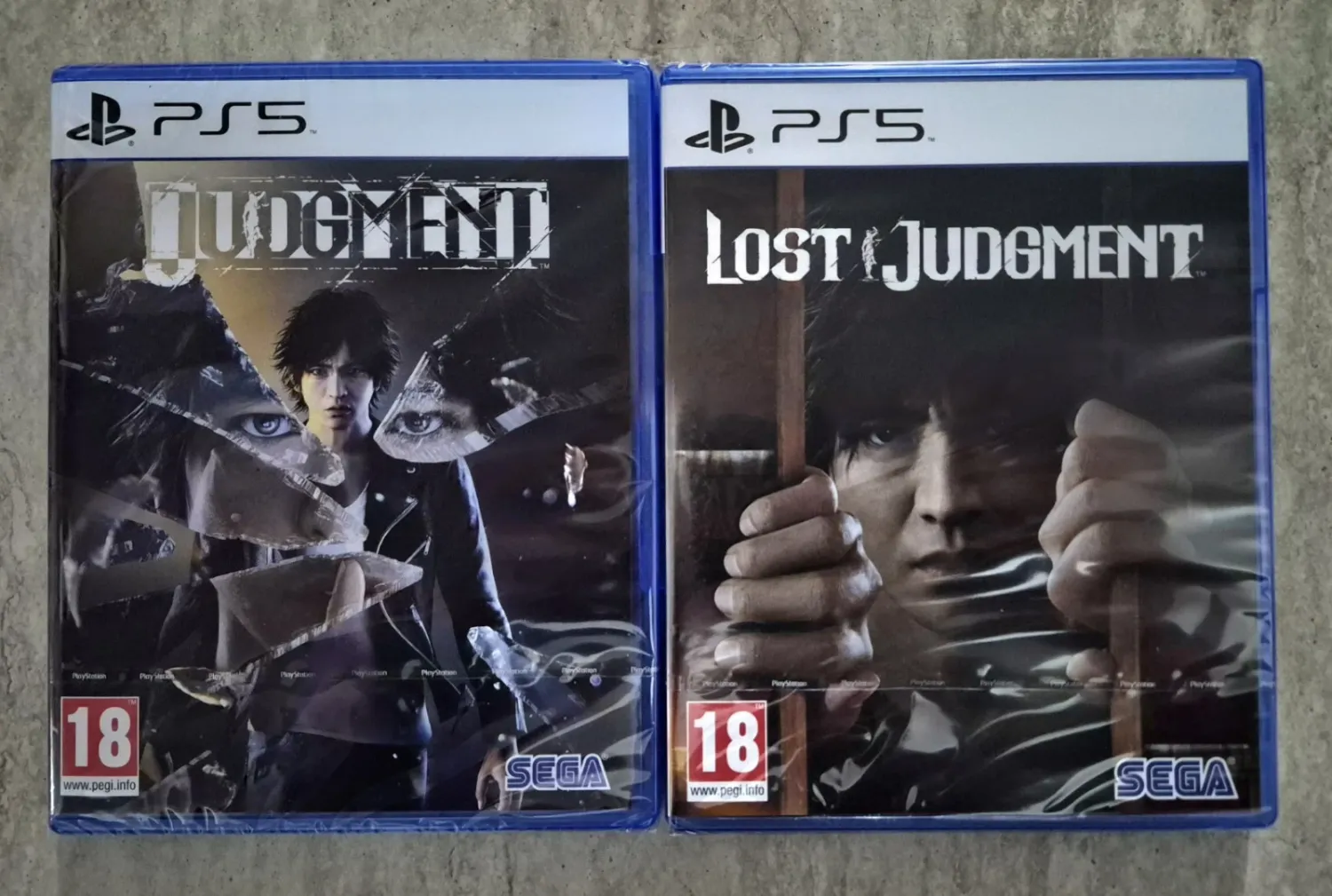 Bundle Judgment + Lost Judgment PS5 PlayStation 5 Action Spin-Off Yakuza EU Con Italiano