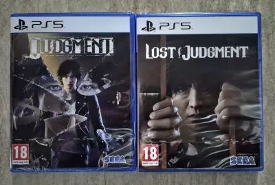 Bundle Judgment + Lost Judgment PS5 PlayStation 5 Action Spin-Off Yakuza EU Con Italiano