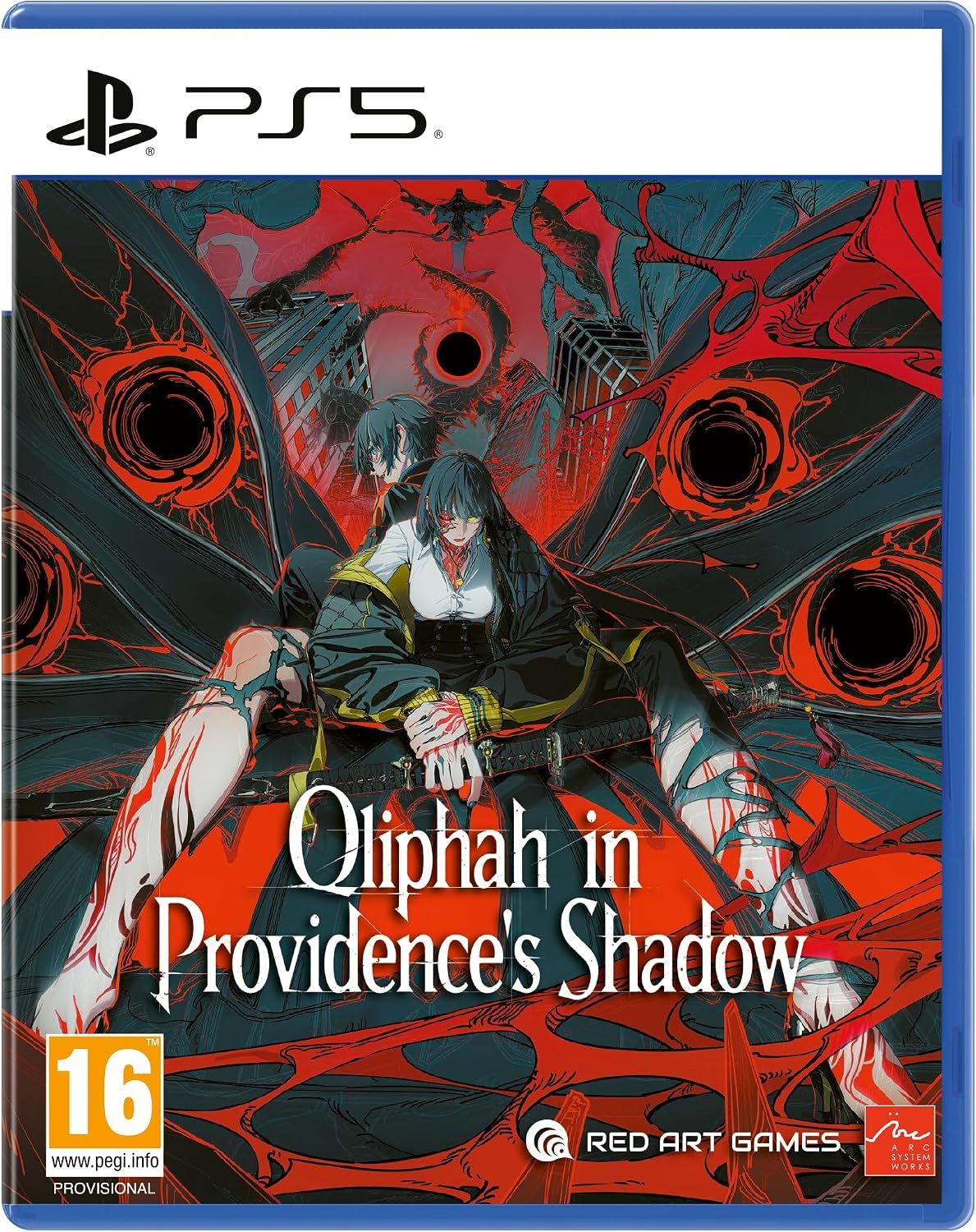 Qliphah in Providence's Shadow PS5 JRPG Tattico Narrativo EU Con Italiano