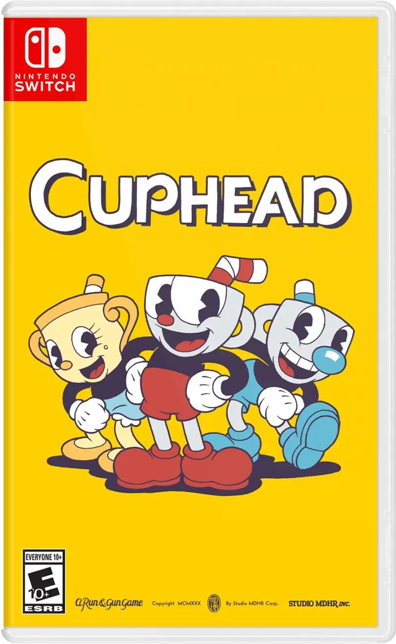 Cuphead Nintendo Switch Action Platform Run And Gun US Con Italiano