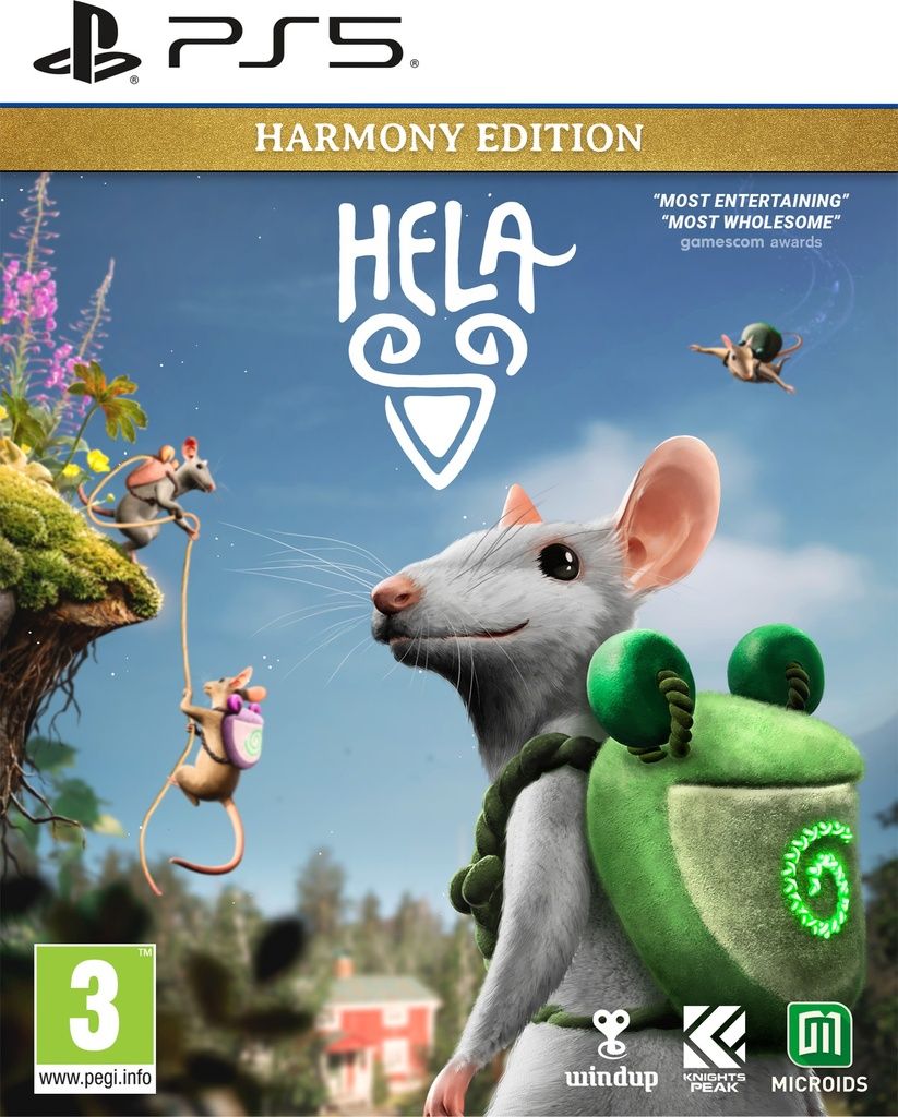 Hela: Of Mice &amp; Magic Harmony Edition PS5 Avventura Fantasy EU Con Italiano