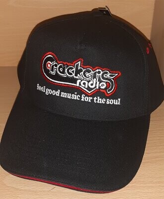 Crackers Radio Baseball Cap - Black