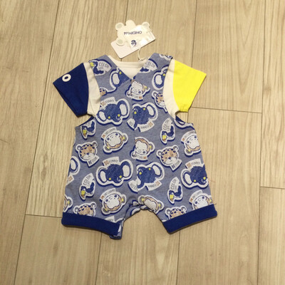 Ensemble salopette + body  garçons primigi