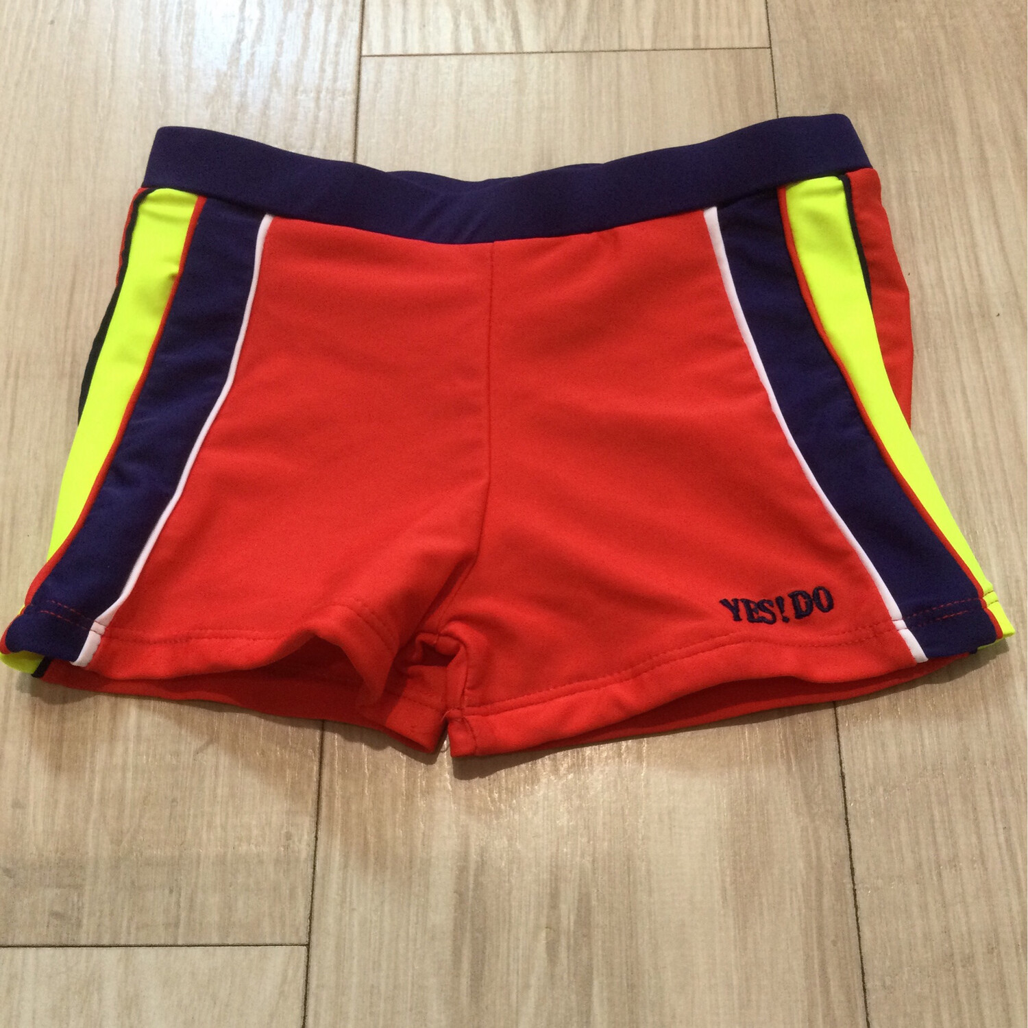 maillot de bain boxer garçon yes do kid`s, Couleur: Rouge, Taille: 3 ans