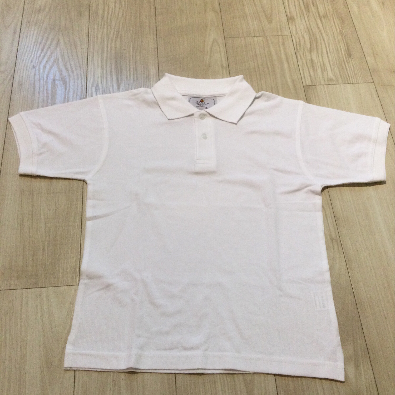 Polo garçon blanc allegrino