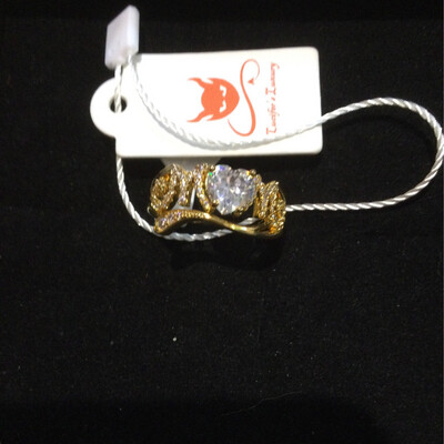 bague crown gold fille lucifer`s luxury