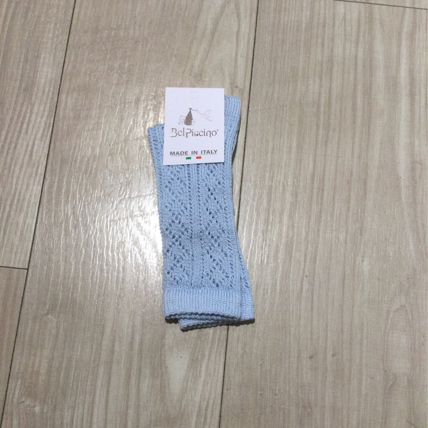 chaussettes longues unisexe Bel Piccino, Couleur: Bleu ciel, Taille: 12/18 mois