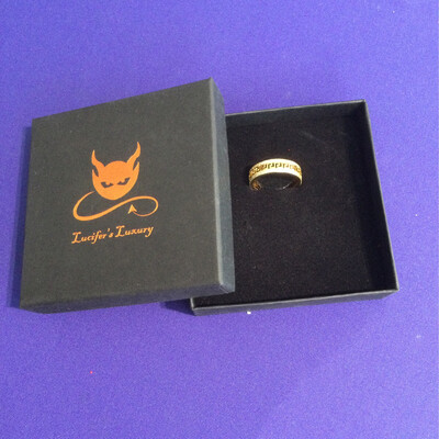 bague serpent gold fille lucifer`s luxury