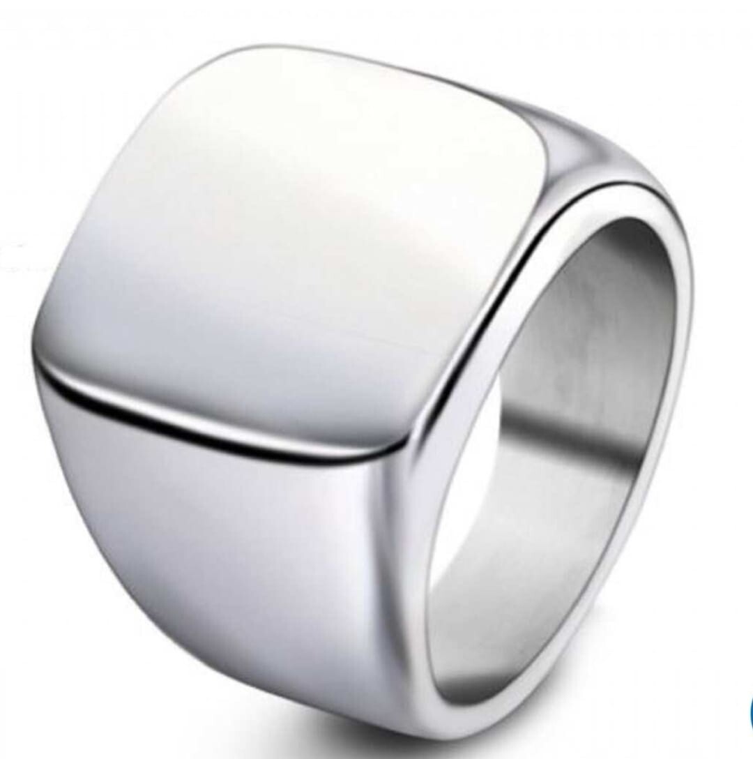 bague man silver lucifer`s luxury