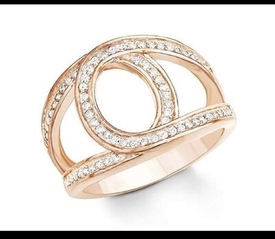 bague swarovski infinity lucifer`s luxury
