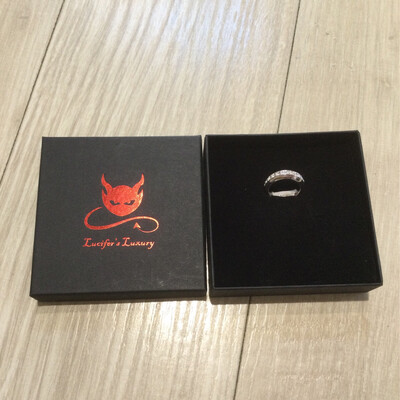 bague silver fille lucifer`s luxury