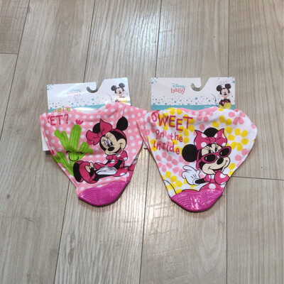 bavoir  fille Minnie  Disney baby