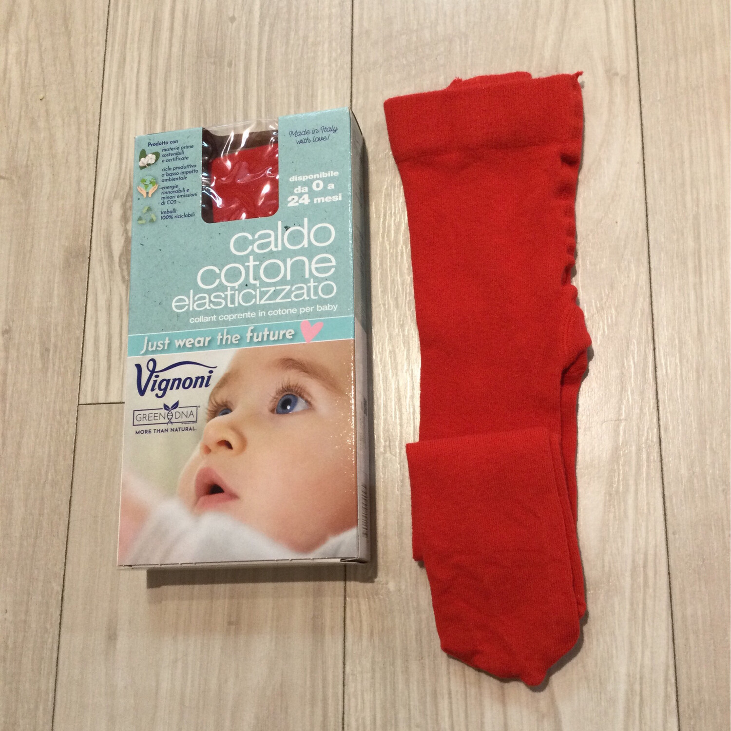 collants bébé  Vignoni, Couleur: Rouge