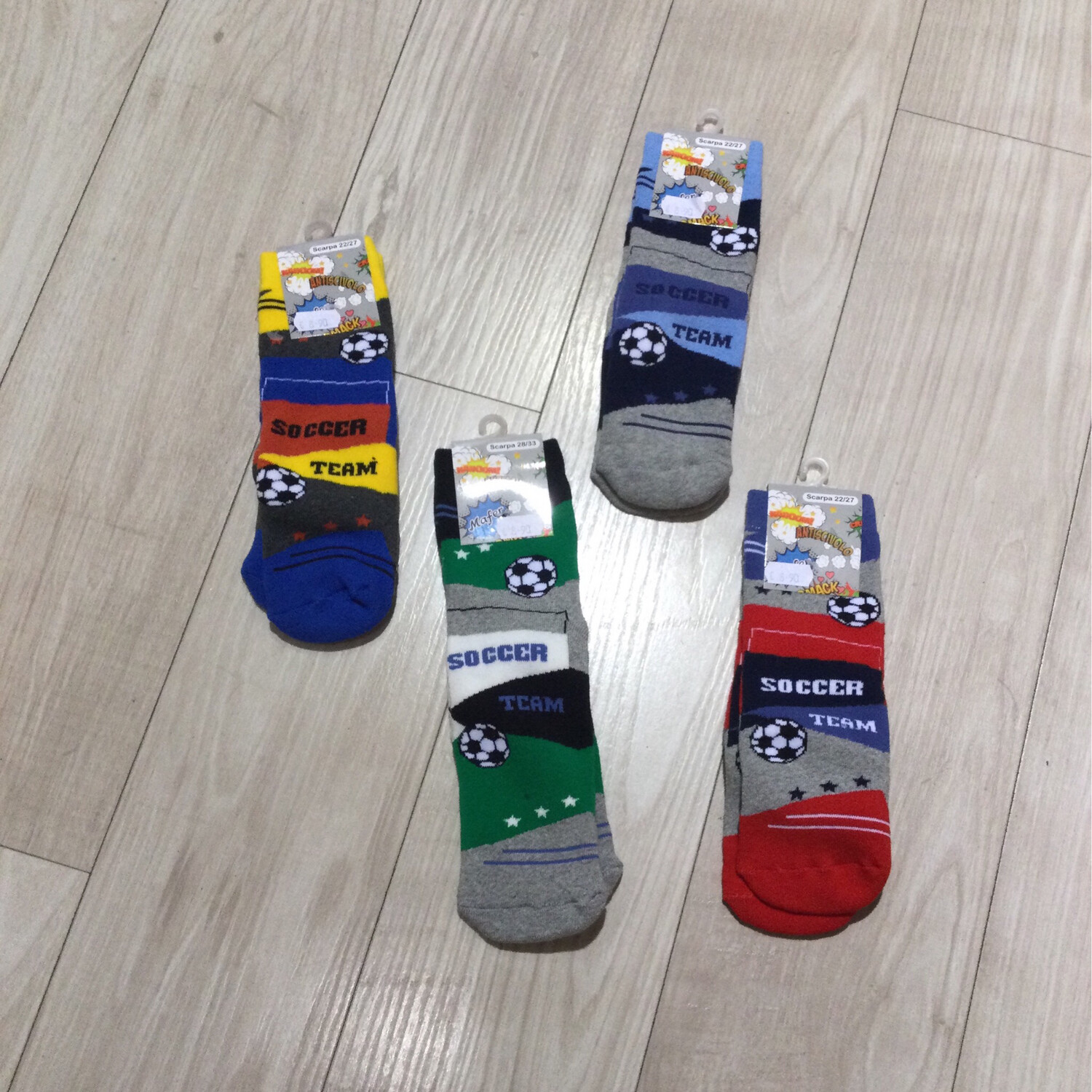 Chaussettes antidérapantes garçon 