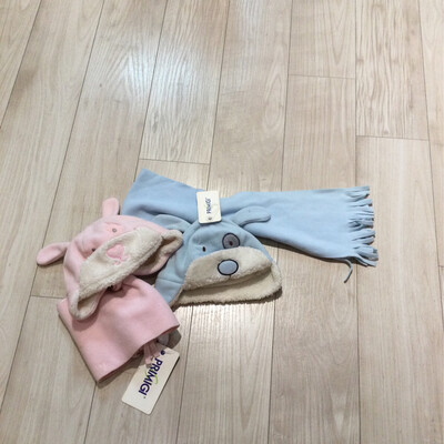 Set bonnet+écharpe bébé primigi