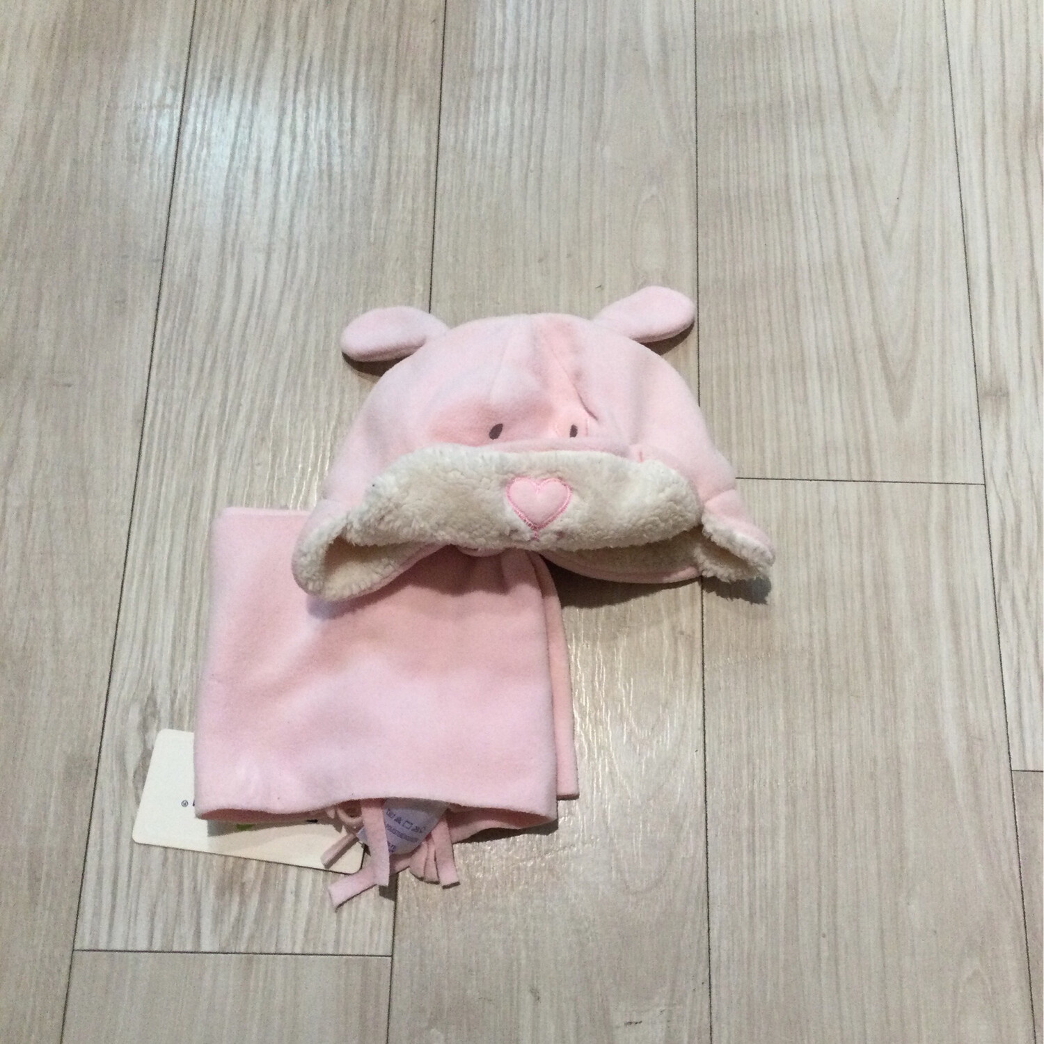 Set bonnet+écharpe bébé primigi, Couleur: Rose