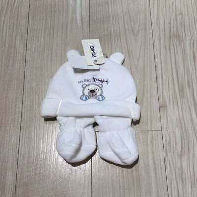Set bonnet et chaussons bébé primigi