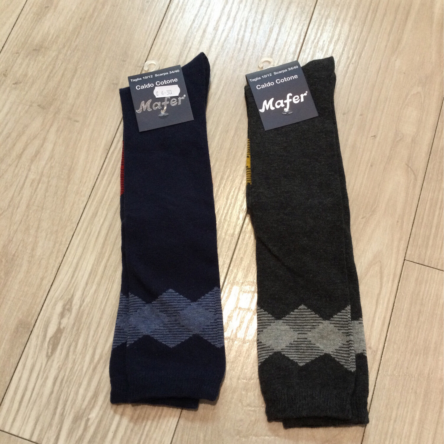 chaussettes longues garçon mafer