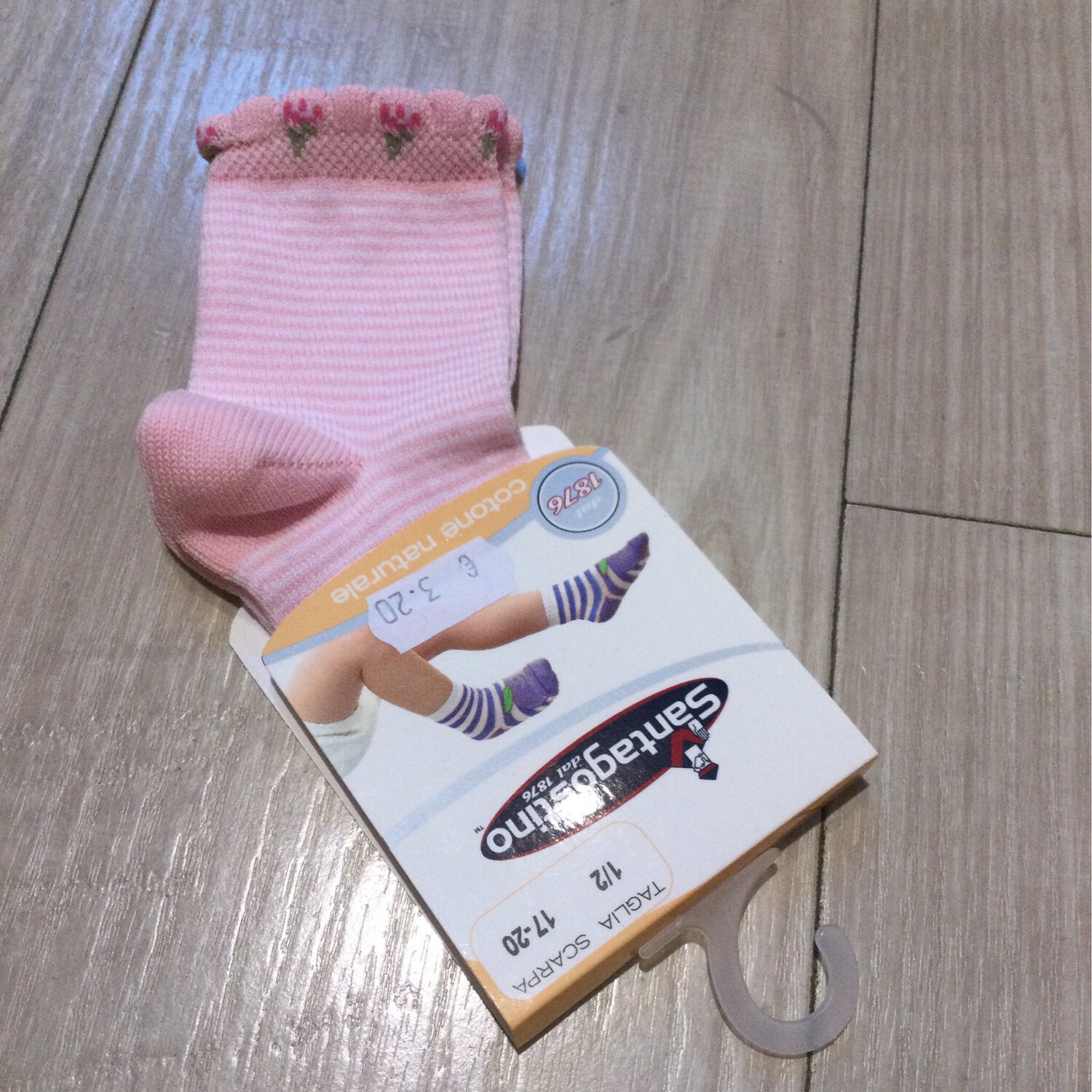 chaussettes bébé fille sant’agostino, Couleurs: Rose