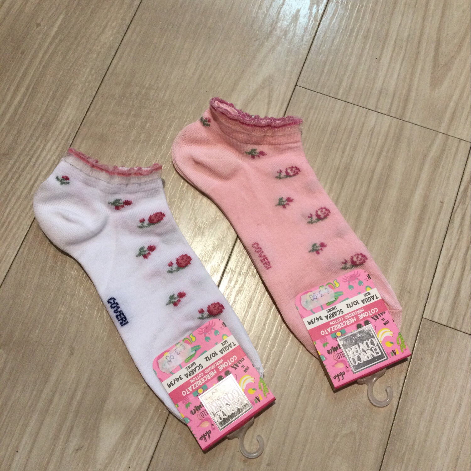 chaussettes courtes fille Enrico Coveri