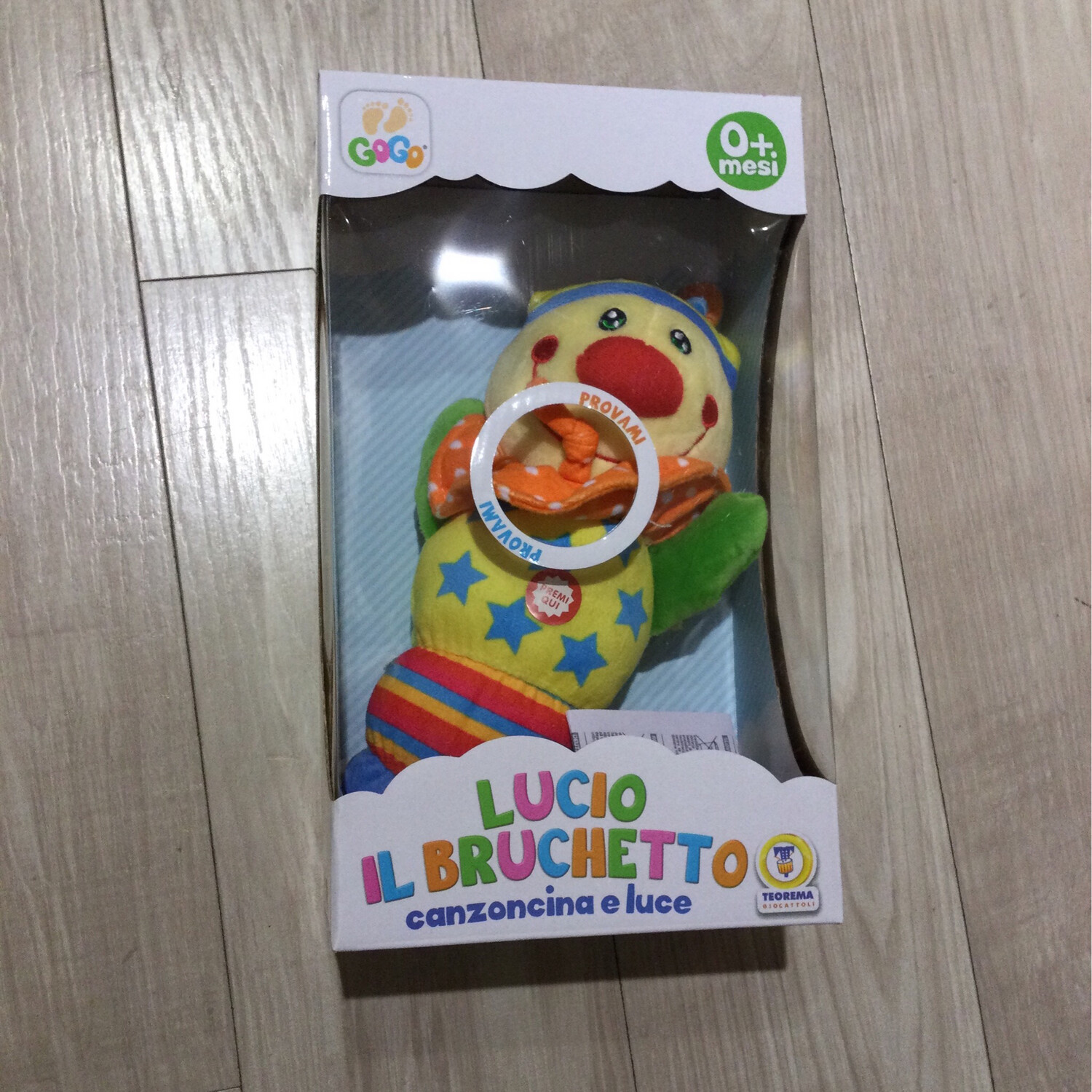 peluche bébé Gogo Teorema