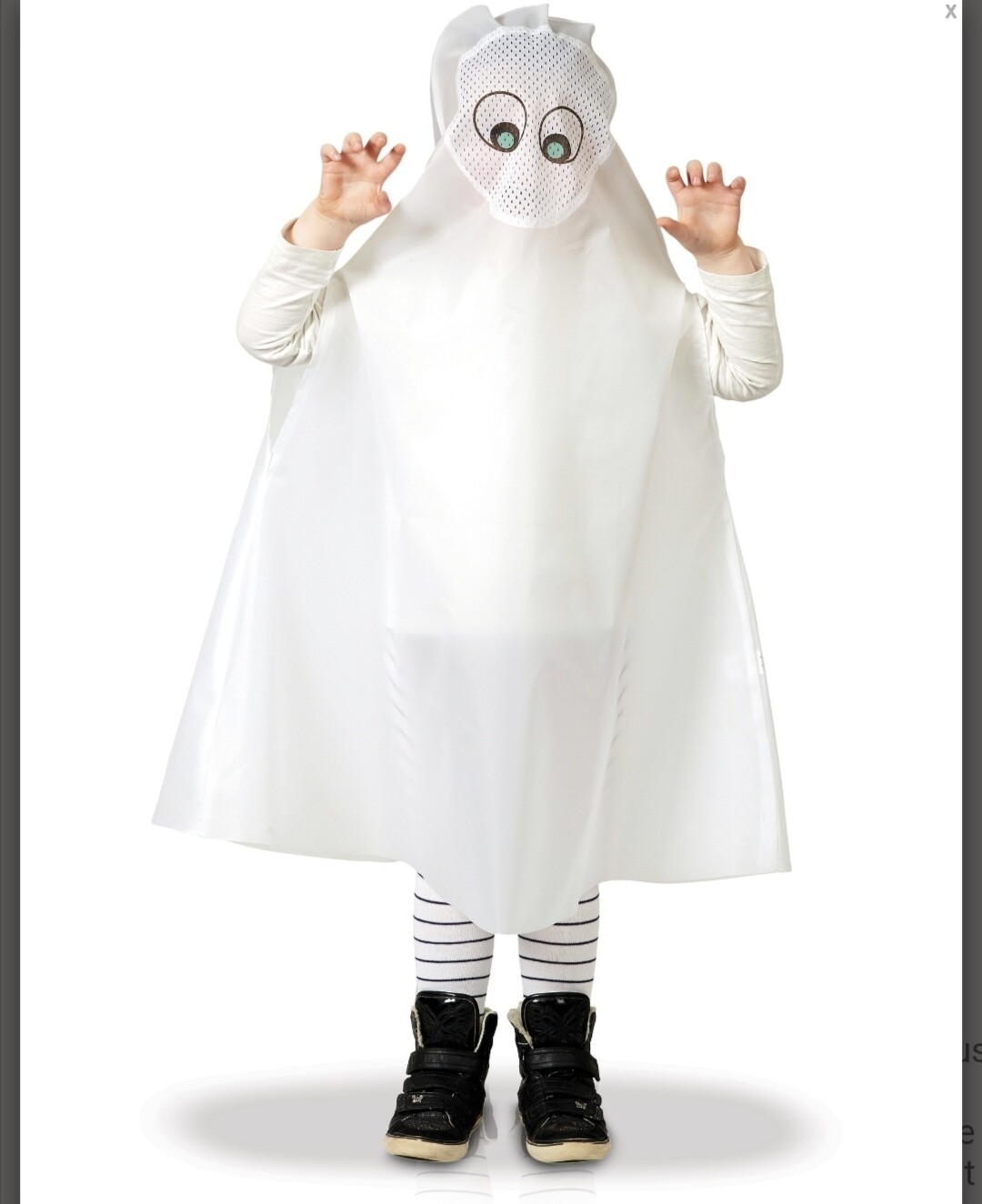 Déguisement  poncho fantôme enfant Jadeo