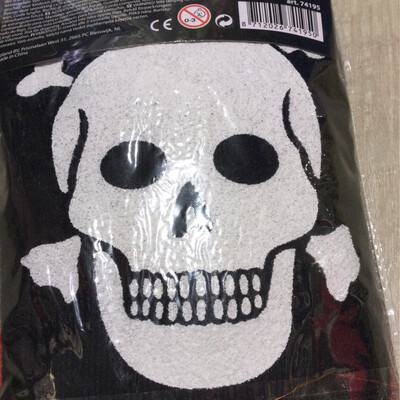 Bandana pirate avec  cache oeil jadeo