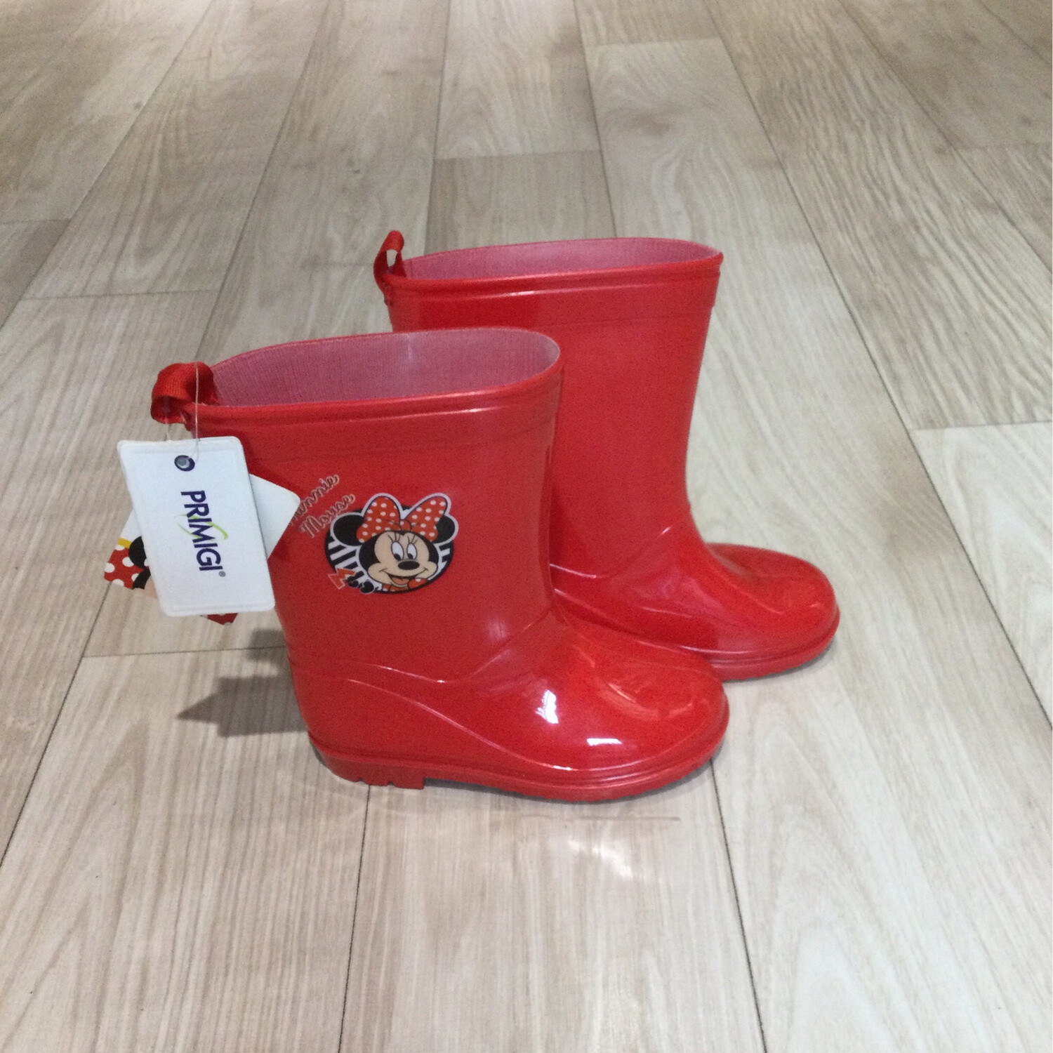 bottes pluie minnie  primigi