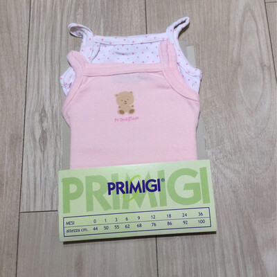 Lot de 2 bodies bébé fille Primigi 