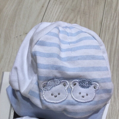 bonnet + chaussons bebe coton will B