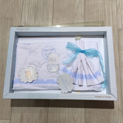 Set draps de lit pour landau magnolia
