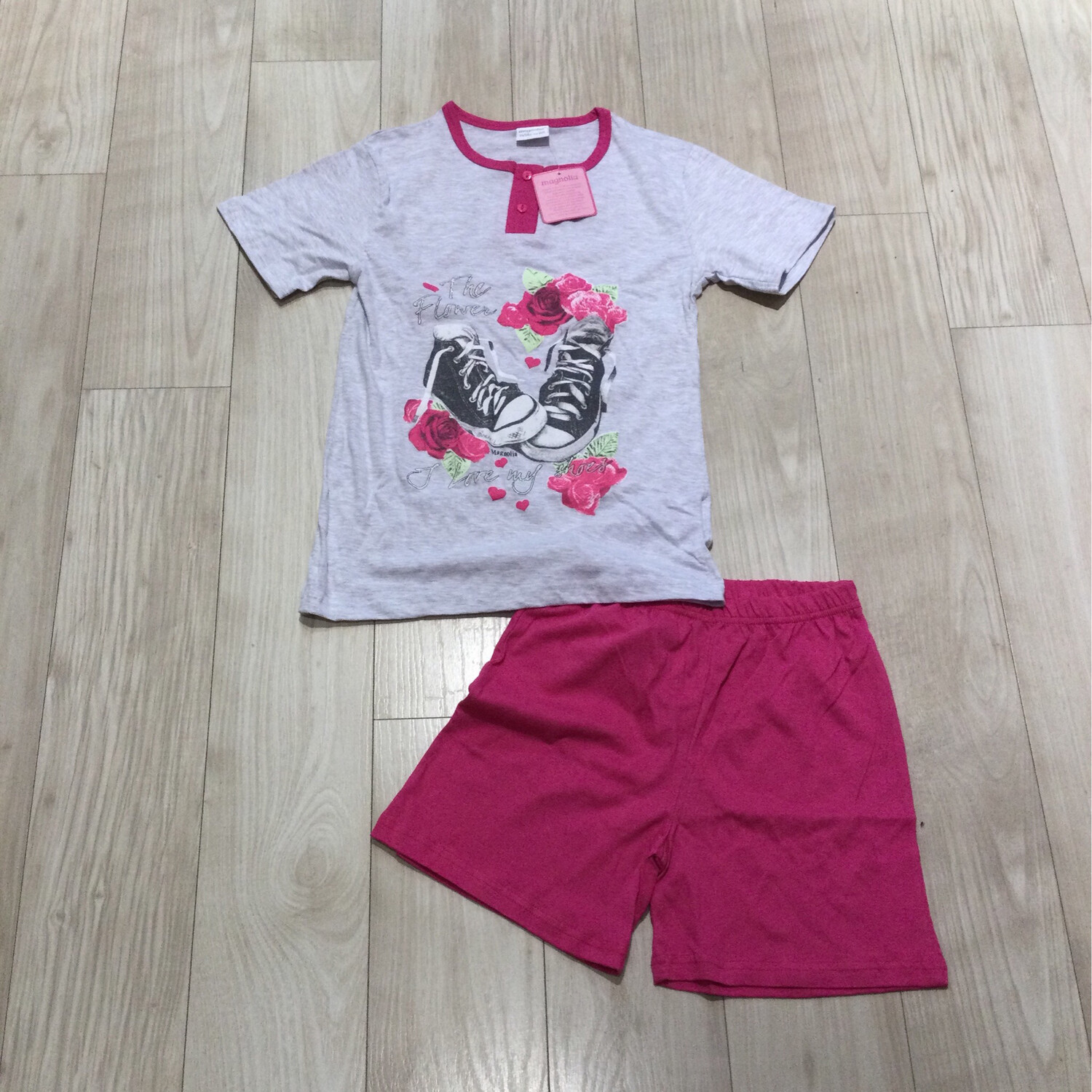 pyjama court fille Magnolia 