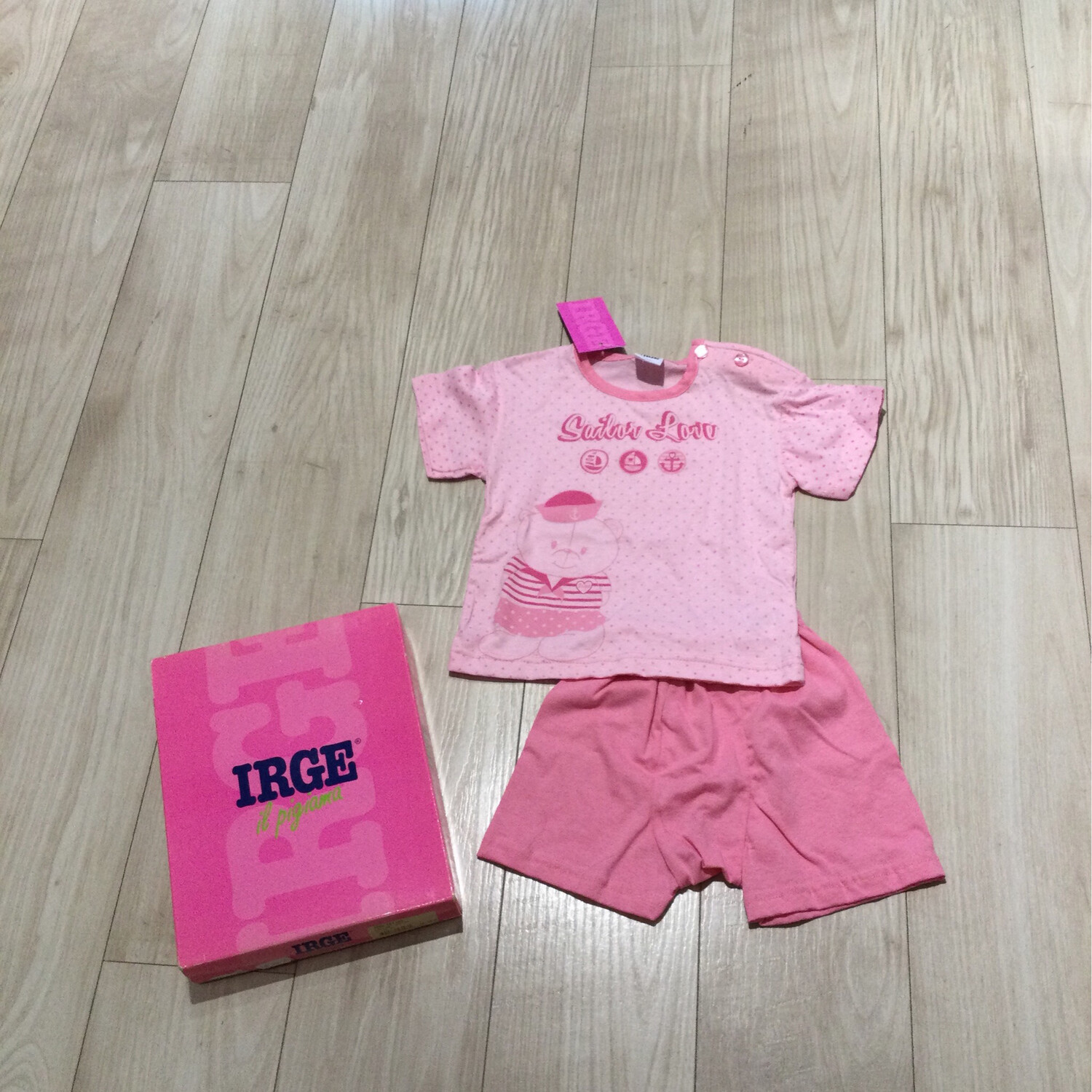 pyjama court bébé fille Irge
