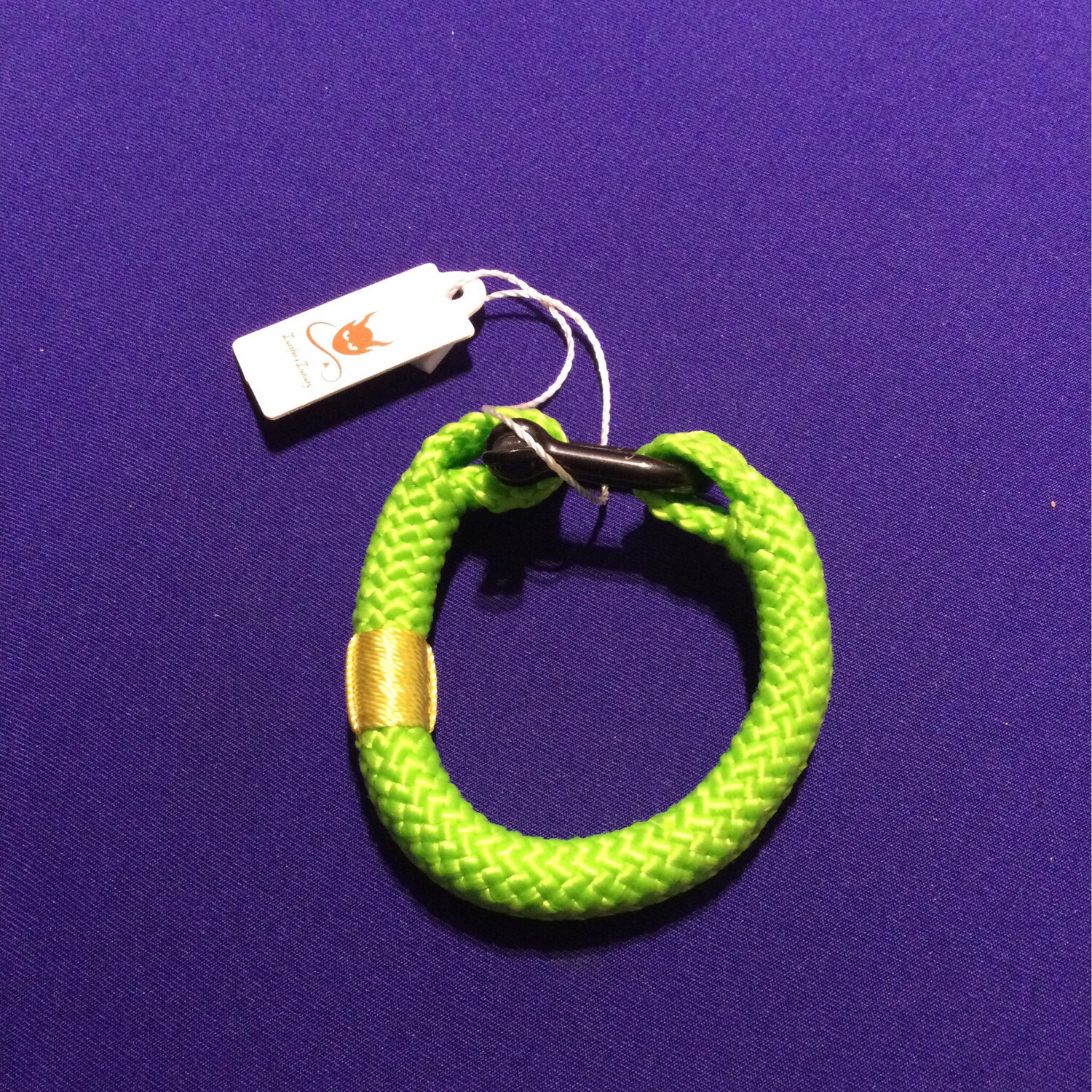bracelet unisexe rope green lucifer`s luxury