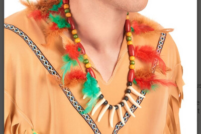 collier indien Carnaval 