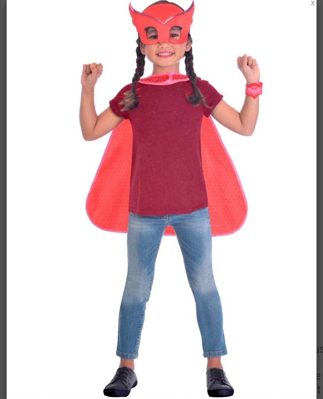 Kit masque et cape Bibou Pyjamasques Carnaval 