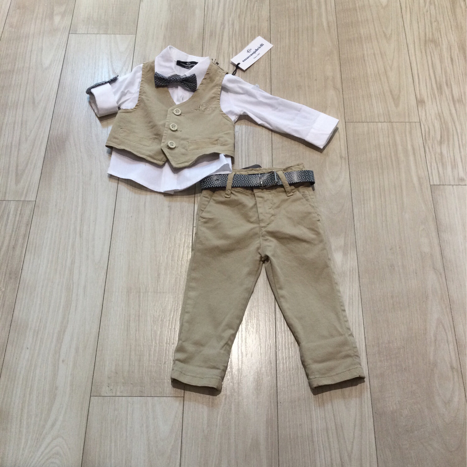 Ensemble costume cérémonie  bébé garçon Nazareno Gabrielli 