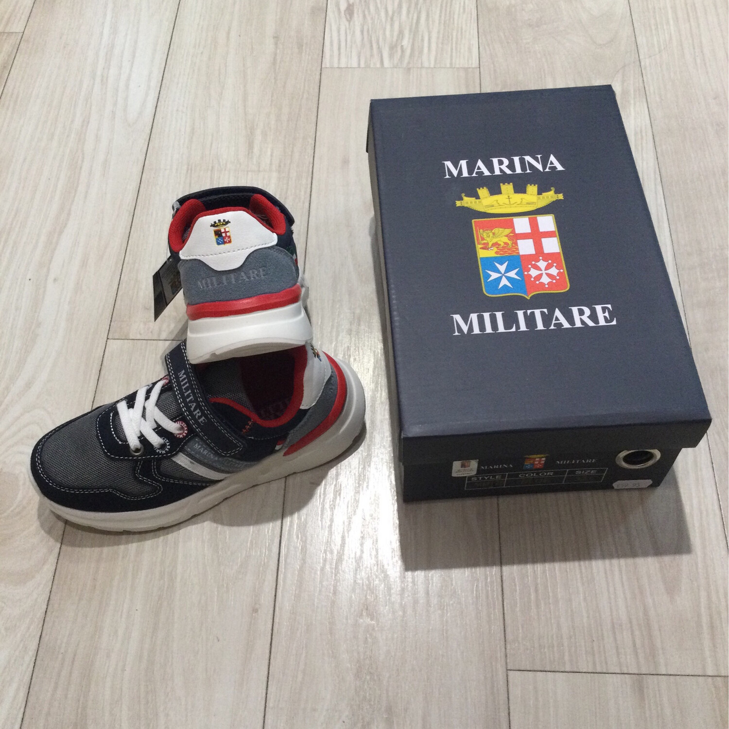 Baskets garçon marina militare