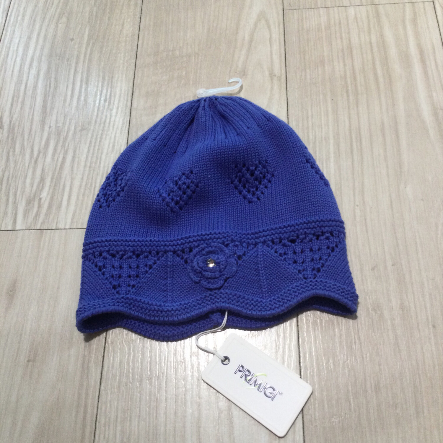 bonnet fil coton fille primigi