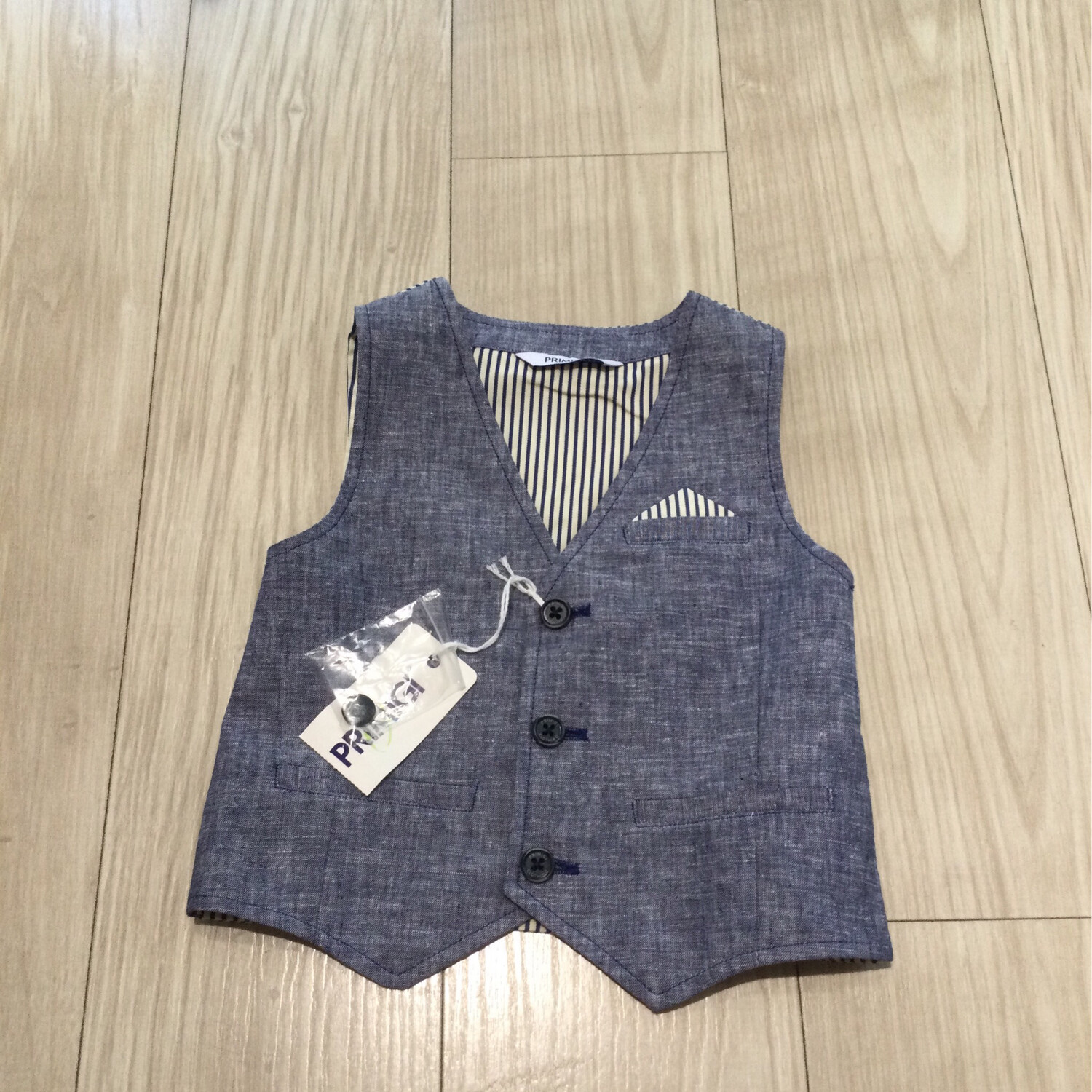 Veste sans manches cérémonie bébé garçons primigi
