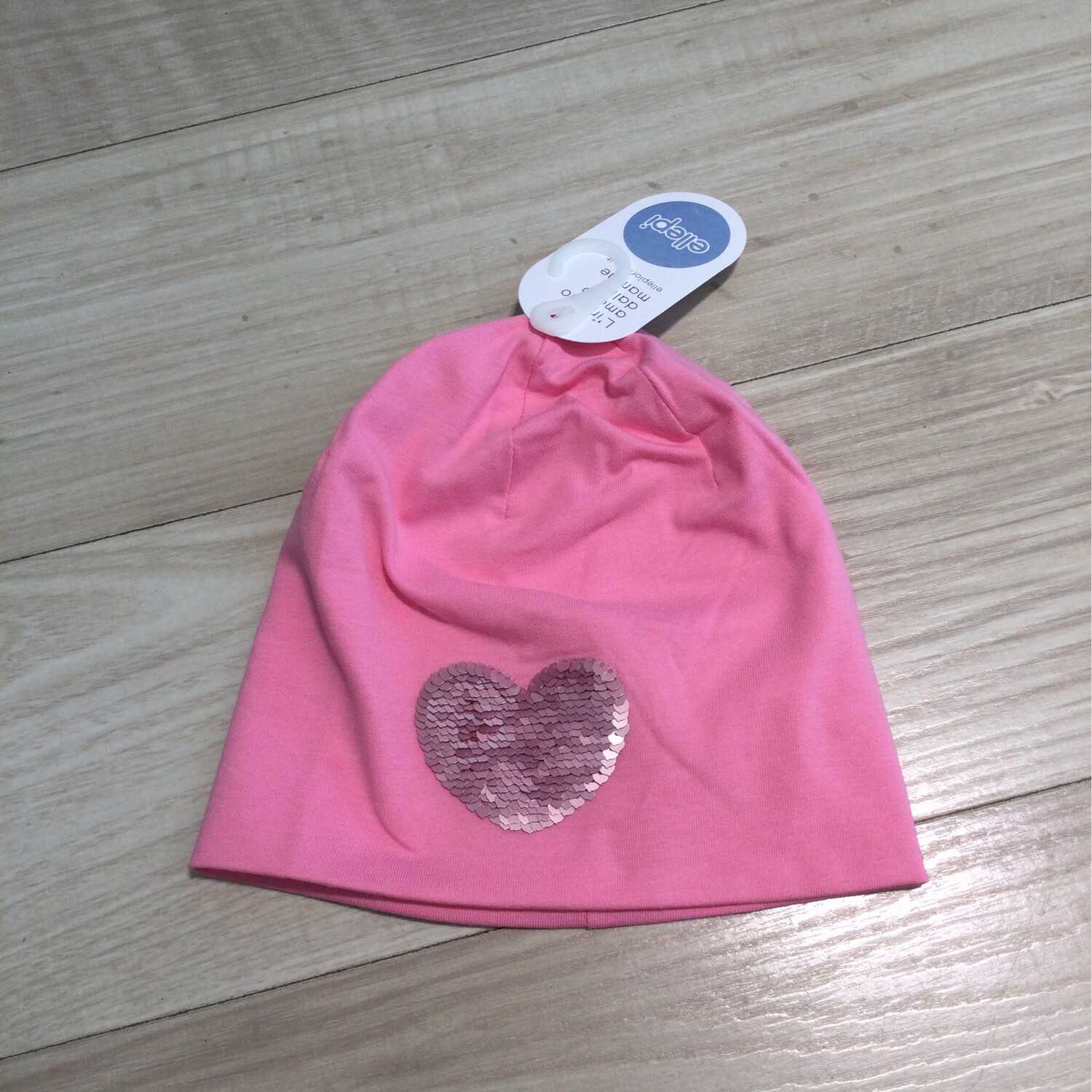 Bonnet printemps /été fille Ellepi , Couleur: Rose uni, Taille: 1/3 ans