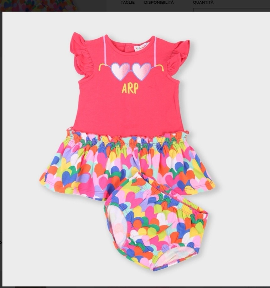 Robe + culotte bébé fille Agatha Ruiz De La Prada 