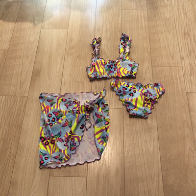 Bikini + paréo pour fille Gocce di Mare