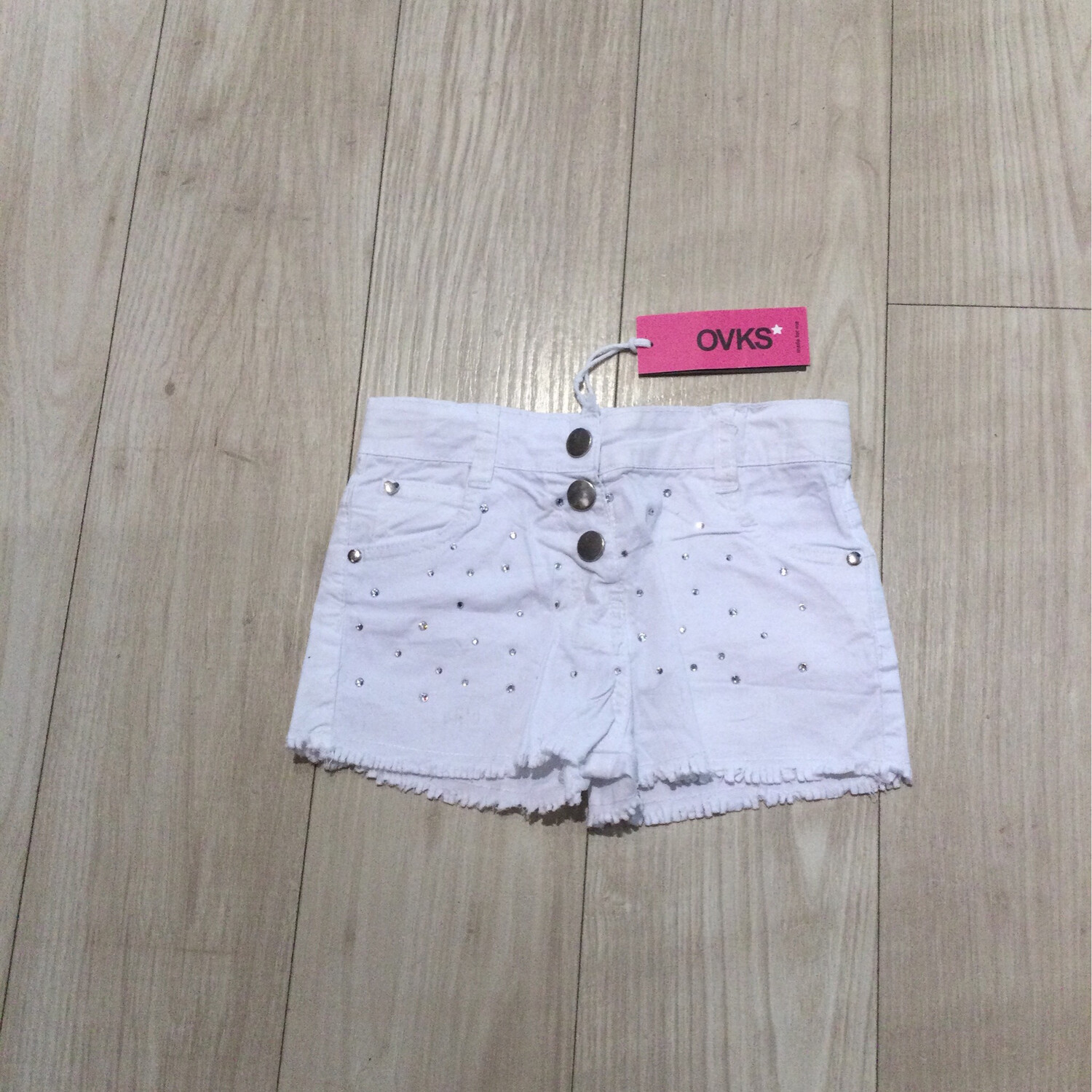 short denim fille Overkids