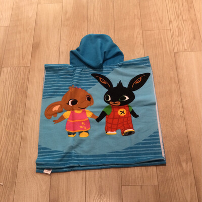 poncho de plage unisexe bing