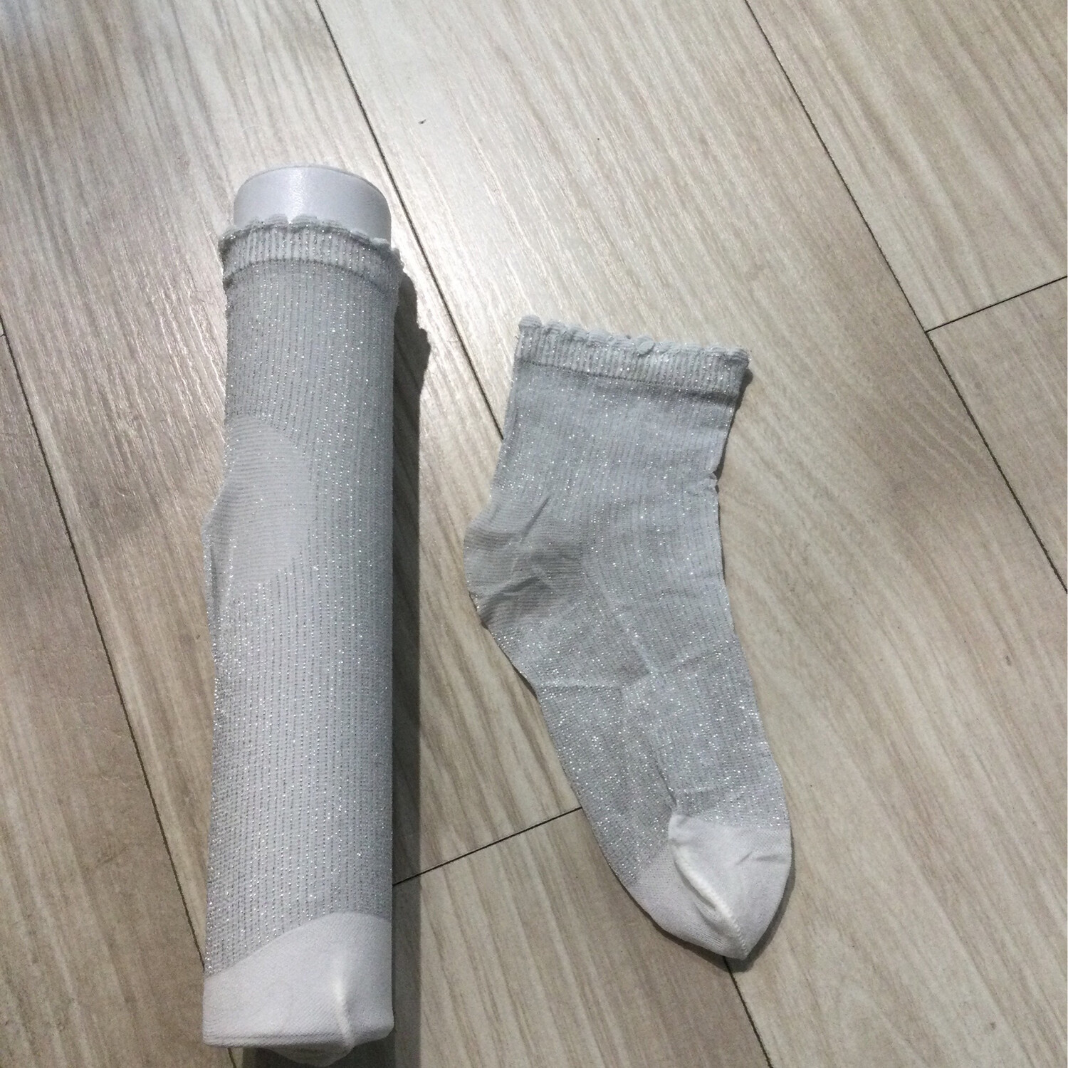 chaussettes courtes lurex primigi