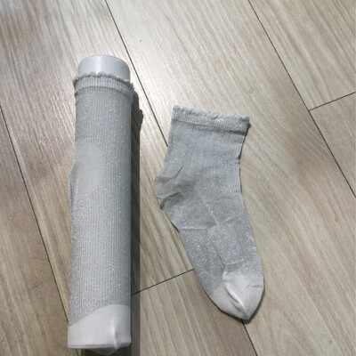 chaussettes courtes lurex primigi