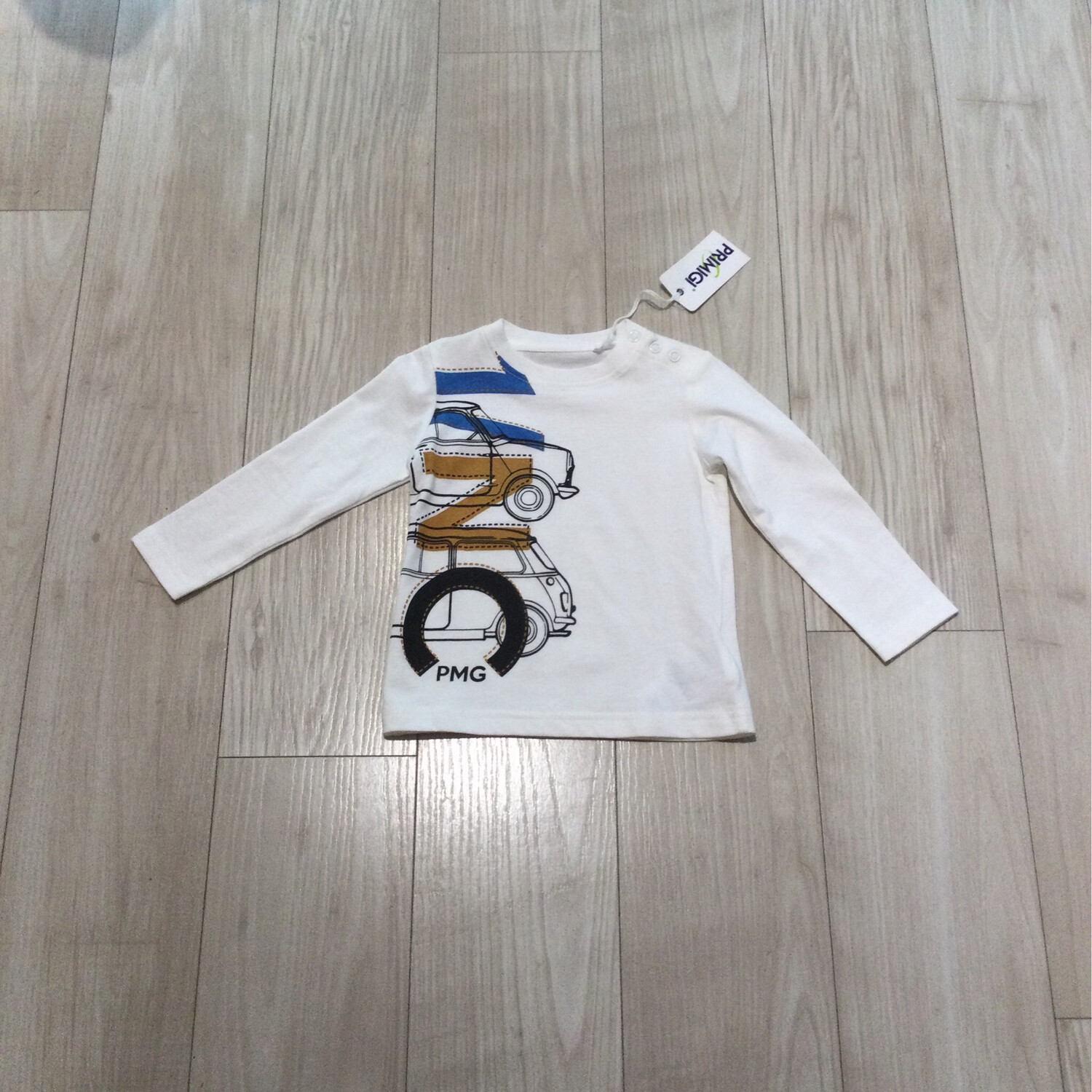 t-shirt garçon cars primigi